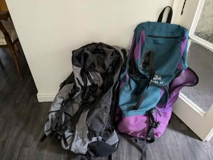Photo of free 2 large backpacks (LS16) #1
