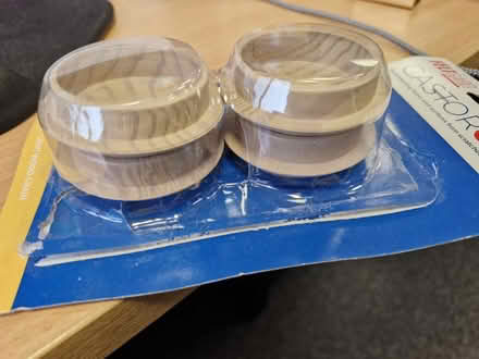 Photo of free Castor Cups, Floor Protectors x 4 (Barming) #2