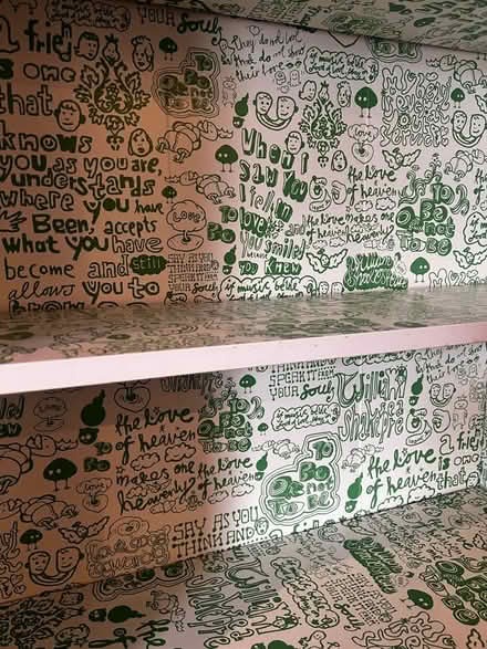 Photo of free Billy bookcase with Graffiti (Lewisham SE23) #2