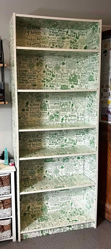 Photo of free Billy bookcase with Graffiti (Lewisham SE23) #1