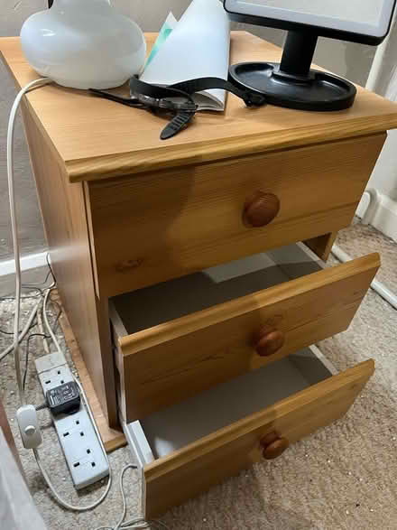 Photo of free Bedside drawers (WN6 Shevington) #2