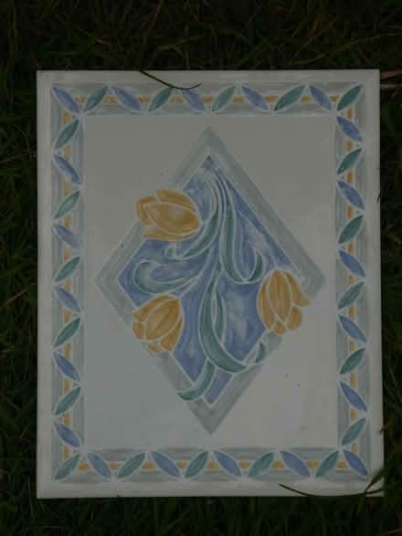 Photo of free Large decorative ceramic wall tiles (Rayleigh SS6) #1
