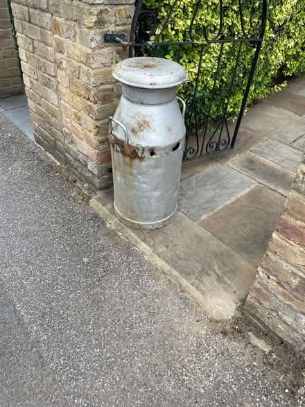 Photo of free Old Milk Churn that has seen better days (Norbiton KT2) #4