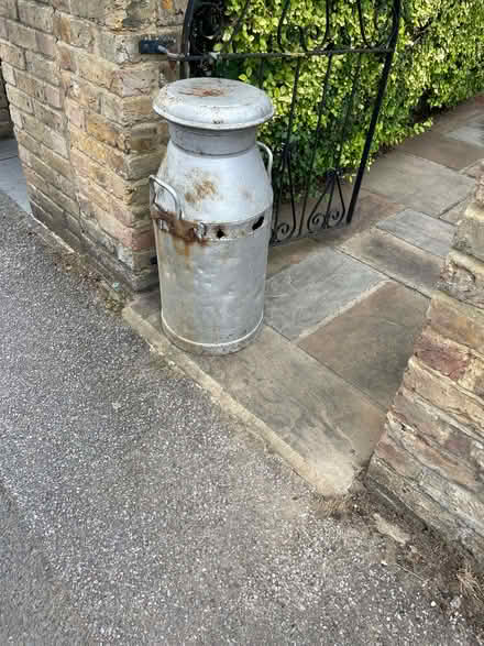 Photo of free Old Milk Churn that has seen better days (Norbiton KT2) #1