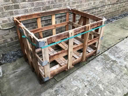 Photo of free Wooden crate (Leeds LS28) #2