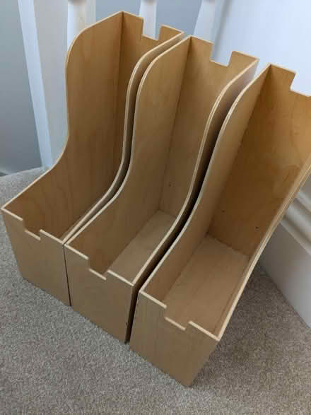 Photo of free 3 wooden organisers (BN3, Poets Corner) #1