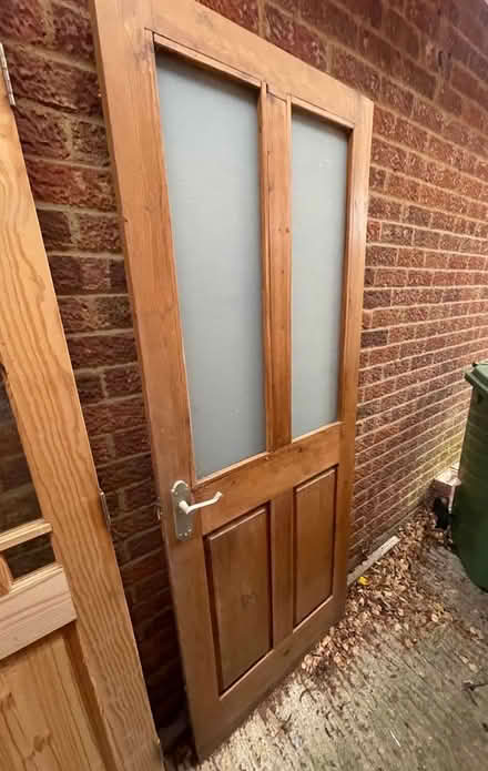 Photo of free 3 Old pine doors / firewood / project (Toddington LU5) #2