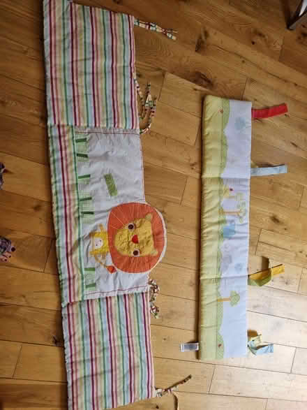 Photo of free 2 x soft cot sides (East Blatchington BN25) #1