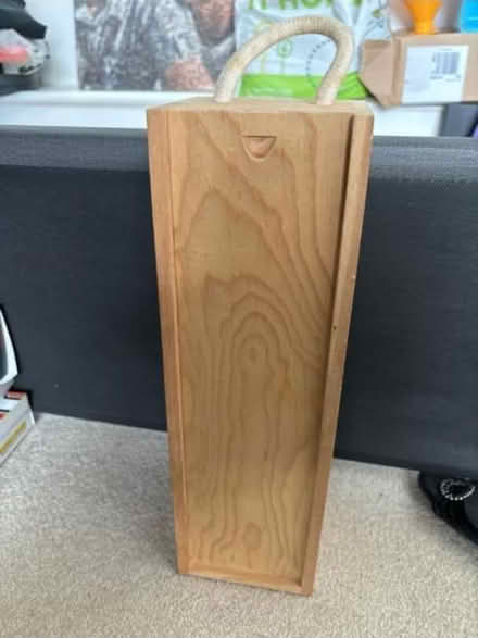 Photo of free Wooden bottle box (Woking GU21) #1
