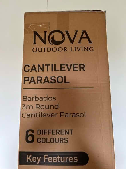 Photo of free Cantilever parasol - new (South Acton, W4) #1