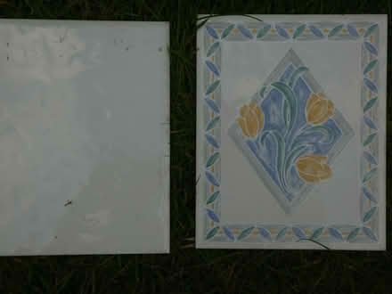 Photo of free Large decorative ceramic wall tiles (Rayleigh SS6) #2