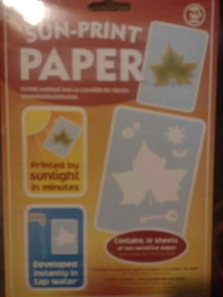 Photo of free Sun print paper (Leicester LE3) #1