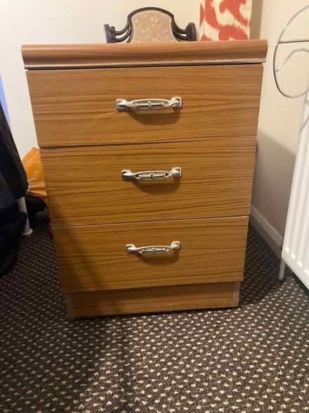 Photo of free 3 draw night stand (Thornhill CF14) #1