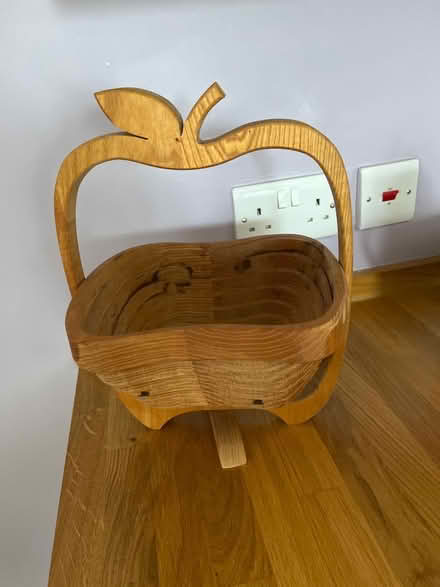 Photo of free Wooden apple bowl (Woofferton SY8) #1