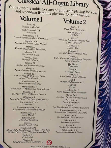 Photo of free Organ music books (Kinson BH10) #2