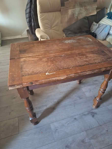 Photo of free Square extendable brown dining table (Mill Hill BB2) #2