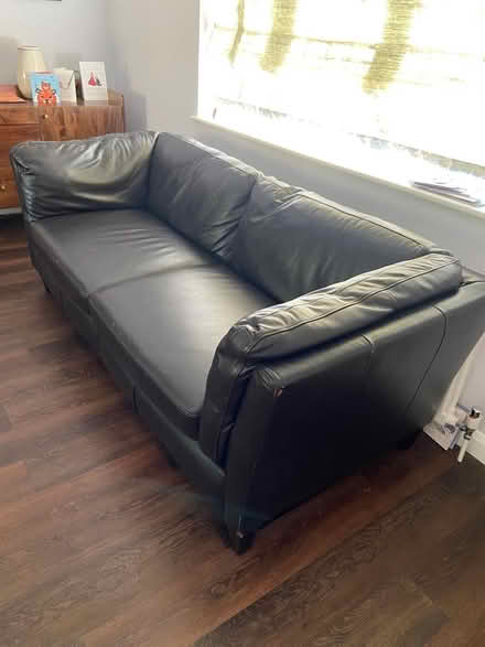 Photo of free Three leather sofas (Little Chalfont HP8) #1