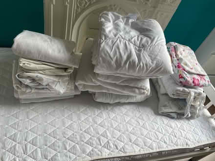 Photo of free Toddler bed, mattress & bedding (Forest gate E7) #4