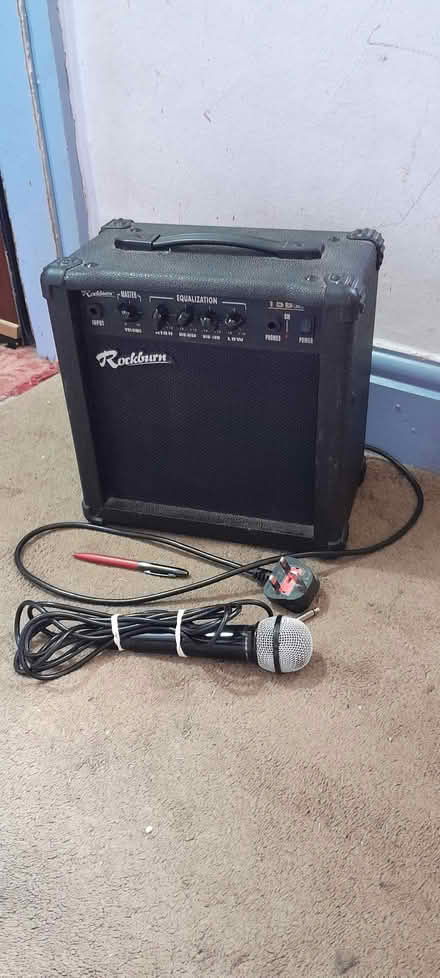 Photo of free An amplifier + mike (Kings Heath B14) #2