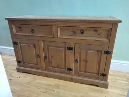 Photo of free 3 door and two drawer cupboard (Pool, Redruth) #3