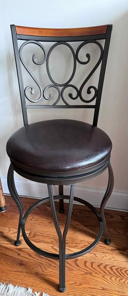 Photo of free Bar Stools (4) (Jersey City Heights) #1