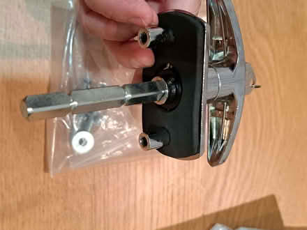 Photo of free New garage door handle with keys (Park Hill CR0) #3