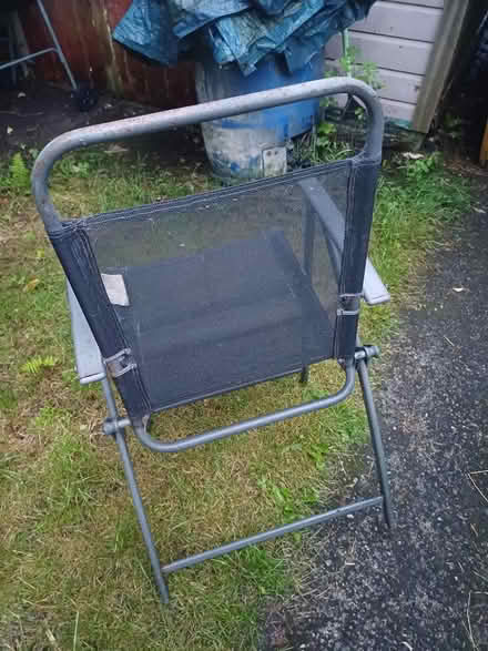 Photo of free Metal garden chairs (Trewoon) #3
