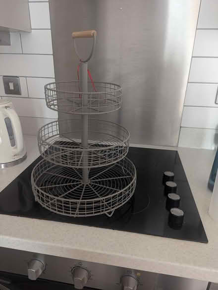 Photo of free Grey 3 Tier Fruit Bowl / Stand (SE16) #2
