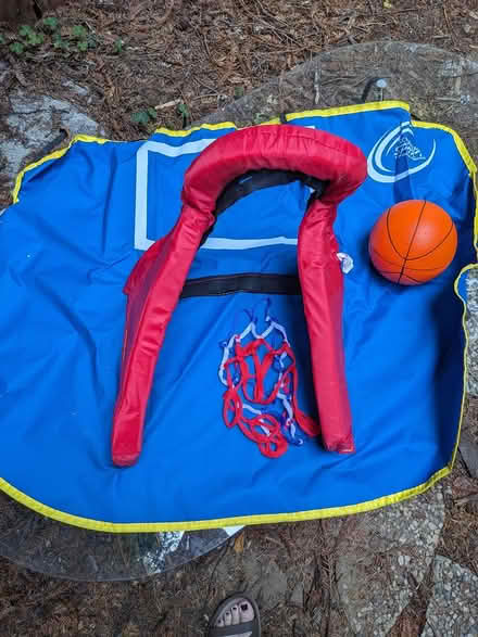 Photo of free Trampoline basketball hoop (McKinleyville) #1