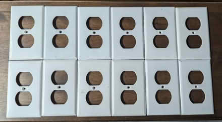 Photo of free 12 x Duplex Outlet Covers - White (Brant and QEW) #1