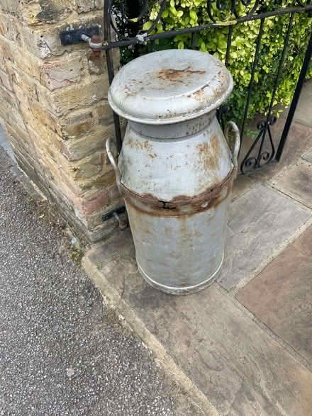 Photo of free Old Milk Churn that has seen better days (Norbiton KT2) #3