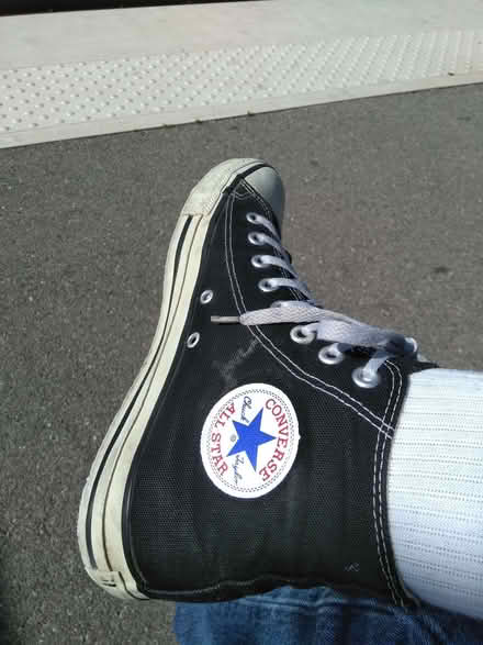Photo of Converse trainers in well worn or trashed condition (Oxford OX1) #2
