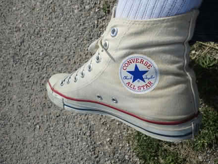 Photo of Converse trainers in well worn or trashed condition (Oxford OX1) #1