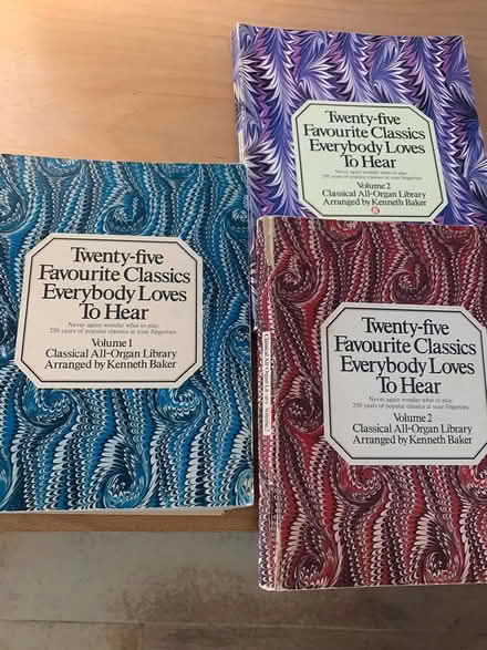 Photo of free Organ music books (Kinson BH10) #1