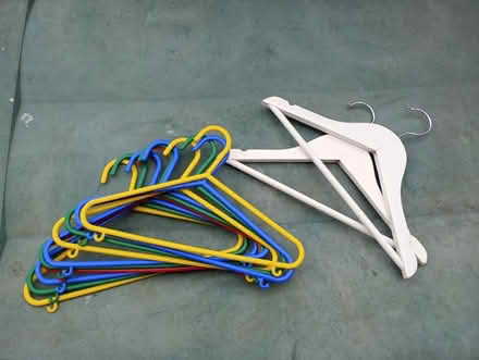 Photo of free 12 Kids plastic hangers (Knaresborough HG5) #2