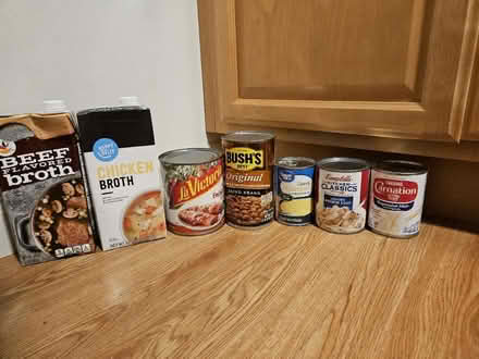 Photo of free Technicaly expired canned food (Trumbull) #1