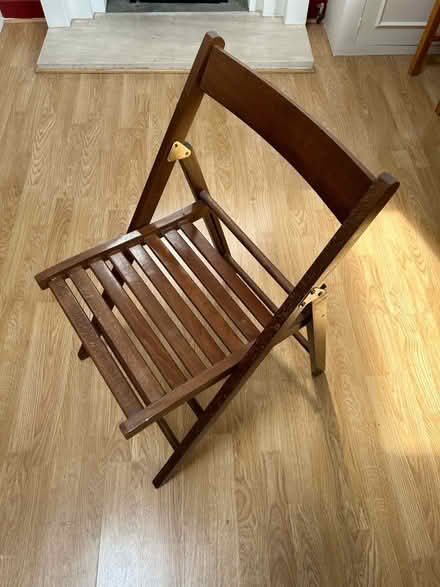Photo of free Wooden folding chair (South Acton, W4) #1