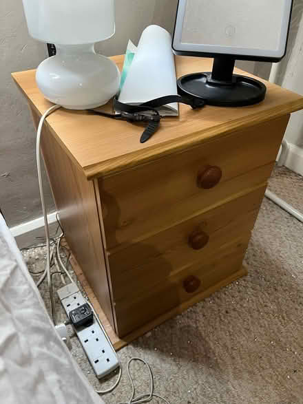 Photo of free Bedside drawers (WN6 Shevington) #3