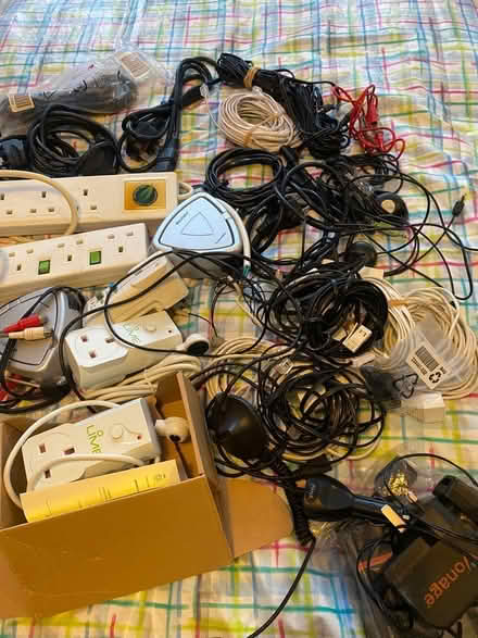 Photo of free Various items electric extension leads phone charges (Bevendean BN2) #2