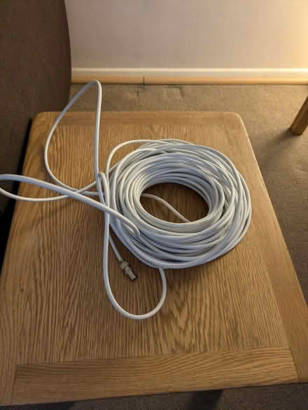 Photo of free 10+ Meters of coax cable (Irthlingborough NN9) #1