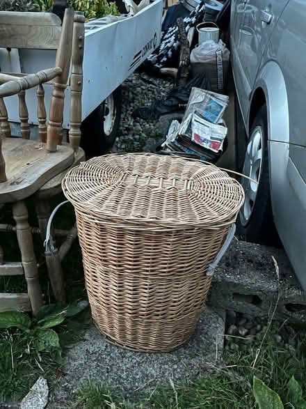Photo of free Wicker basket (Hertford Heath SG13) #1