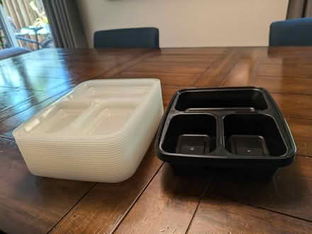 Photo of free Plastic tupper ware trays (Flynn Ave, Mountain View) #1