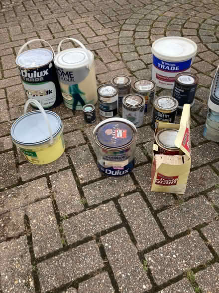 Photo of free Paint. Some new, others half empty (Hillbourne BH18) #1