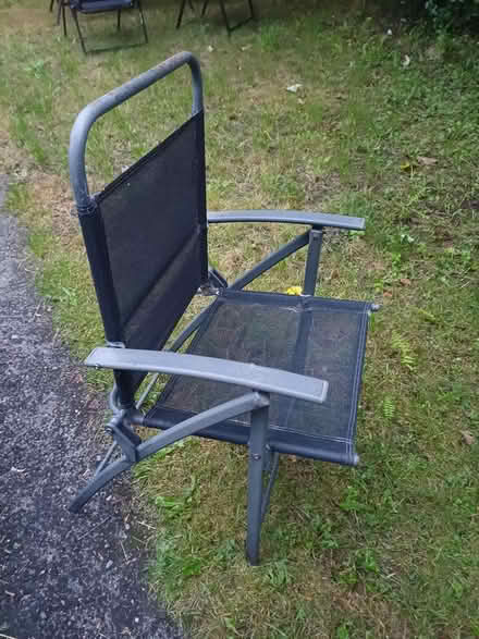 Photo of free Metal garden chairs (Trewoon) #2
