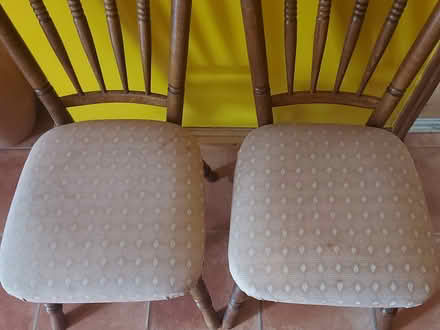 Photo of free 4 Oak dining chairs (East Ham E6) #4