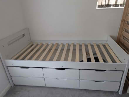 Photo of free Matisse White Captain's Guest Bed With Storage (Erith DA8) #1