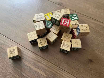 Photo of free Wooden Block Toys (Lightwater GU18) #1