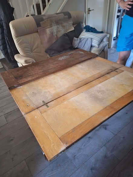 Photo of free Square extendable brown dining table (Mill Hill BB2) #4