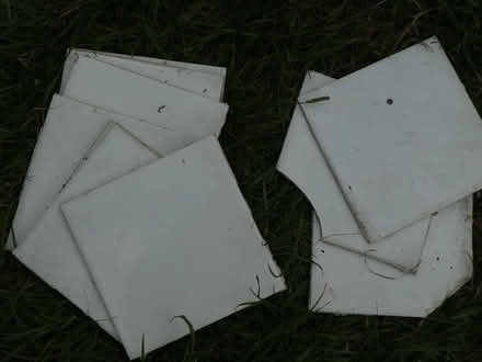 Photo of free White square ceramic tiles (Rayleigh SS6) #1