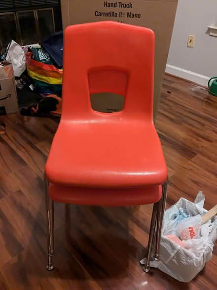Photo of free Two School Chairs (Near Laurel Lakes Centre) #1